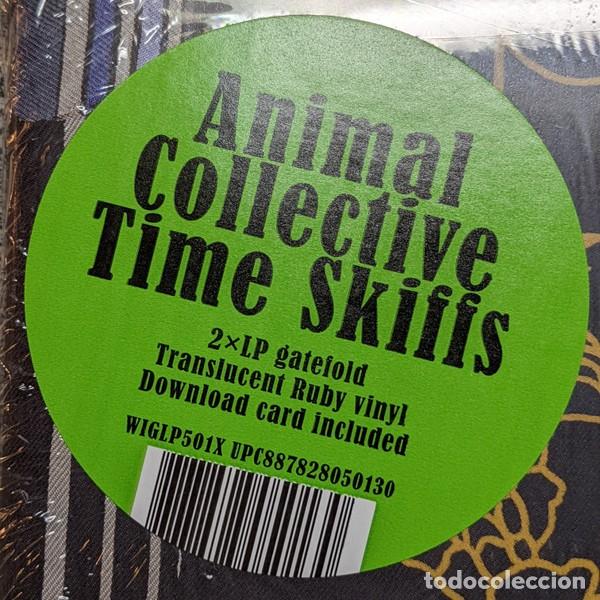 Discos de vinilo: ANIMAL COLLECTIVE - TIME SKIFFS &middot; 2LP &middot; RED TRANSLUCENT RUBY VINYL &middot; 2022 &middot; new & sealed - Foto 3