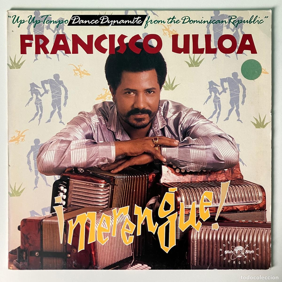 Discos de vinilo: Francisco Ulloa &lrm;&ndash; Merengue!, UK 1987 Globe Style - Foto 1
