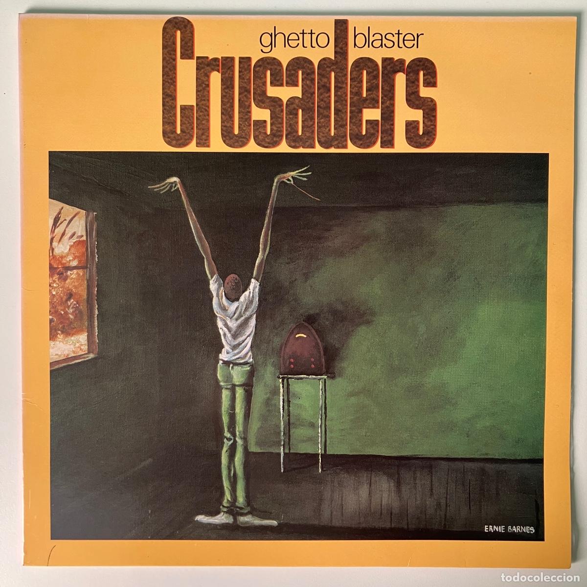 Discos de vinilo: Crusaders &lrm;&ndash; Ghetto Blaster, Spain 1984 MCA Records - Foto 1