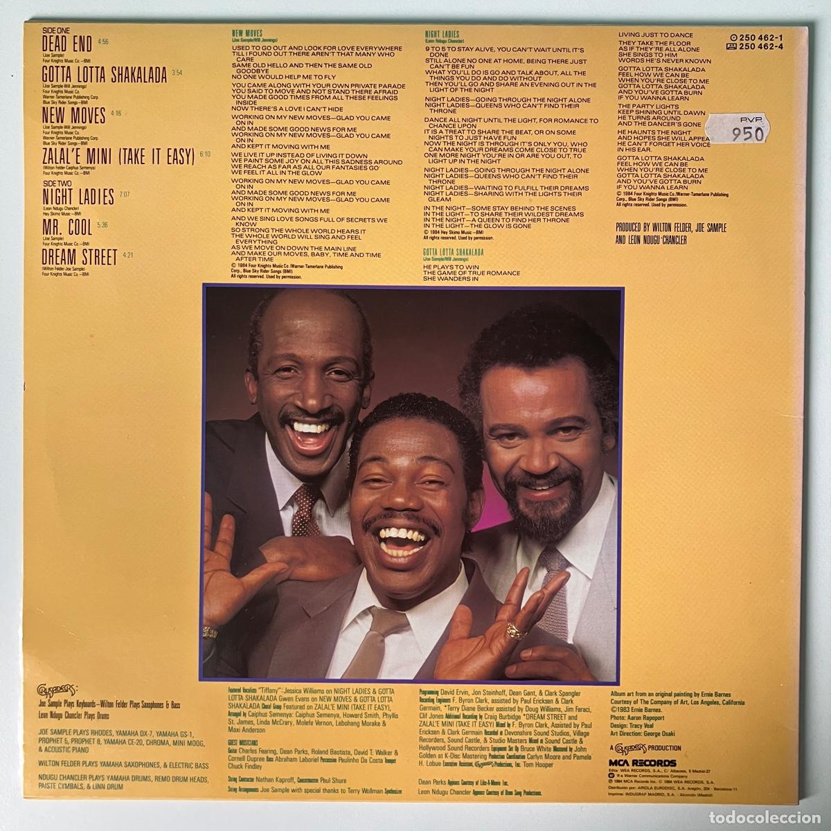 Discos de vinilo: Crusaders &lrm;&ndash; Ghetto Blaster, Spain 1984 MCA Records - Foto 2