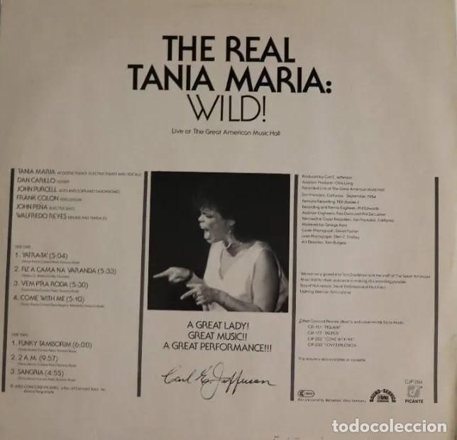 Discos de vinilo: DISCO VINILO LP WILD - TANIA MAR&Iacute;A - - Foto 2