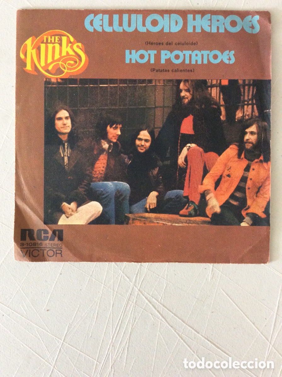 Discos de vinilo: The Kinks. Celluloid heroes. Hot potatoes. - Foto 1