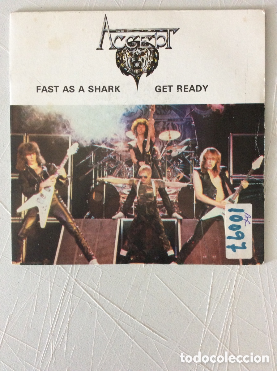 Discos de vinilo: Accept. Fase as a Shark. Get ready. - Foto 1