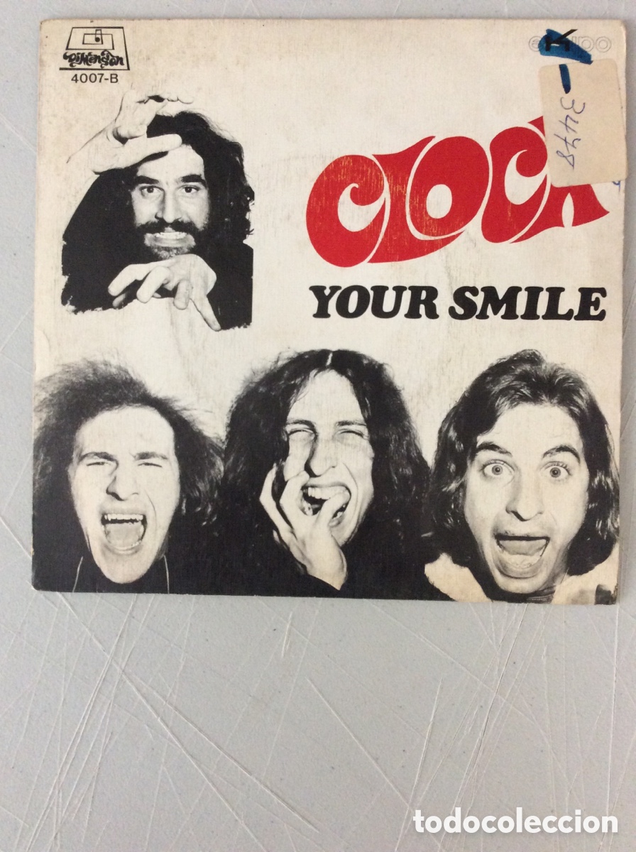 Discos de vinilo: Clock. Hang on. Your smile. - Foto 2