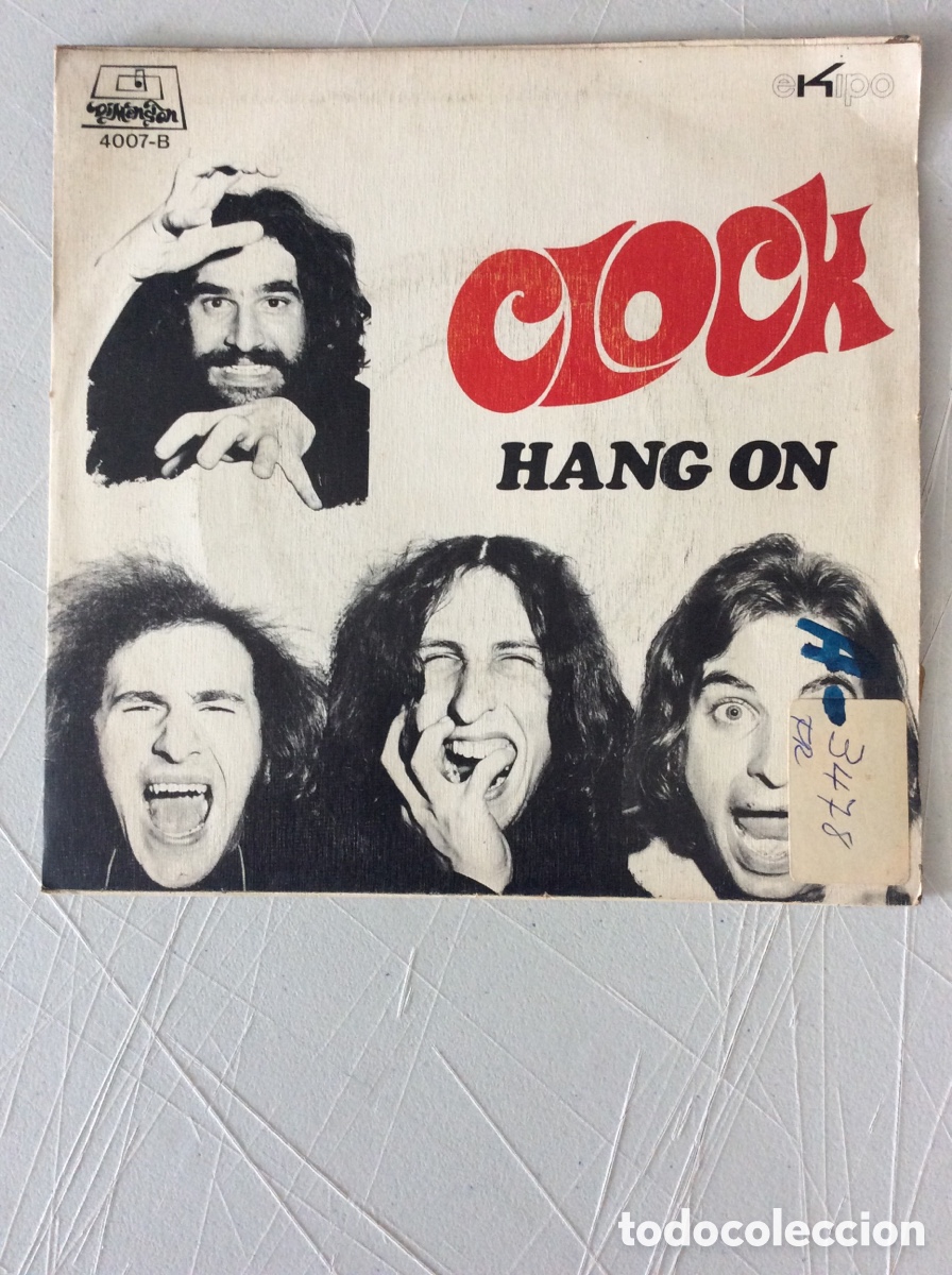 Discos de vinilo: Clock. Hang on. Your smile. - Foto 1
