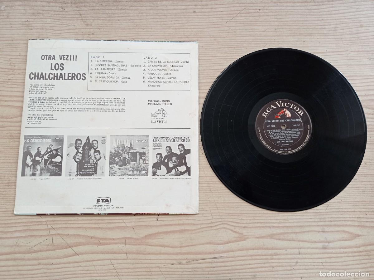 Discos de vinilo: Los Chalchaleros - Otra Vez LP - Foto 2