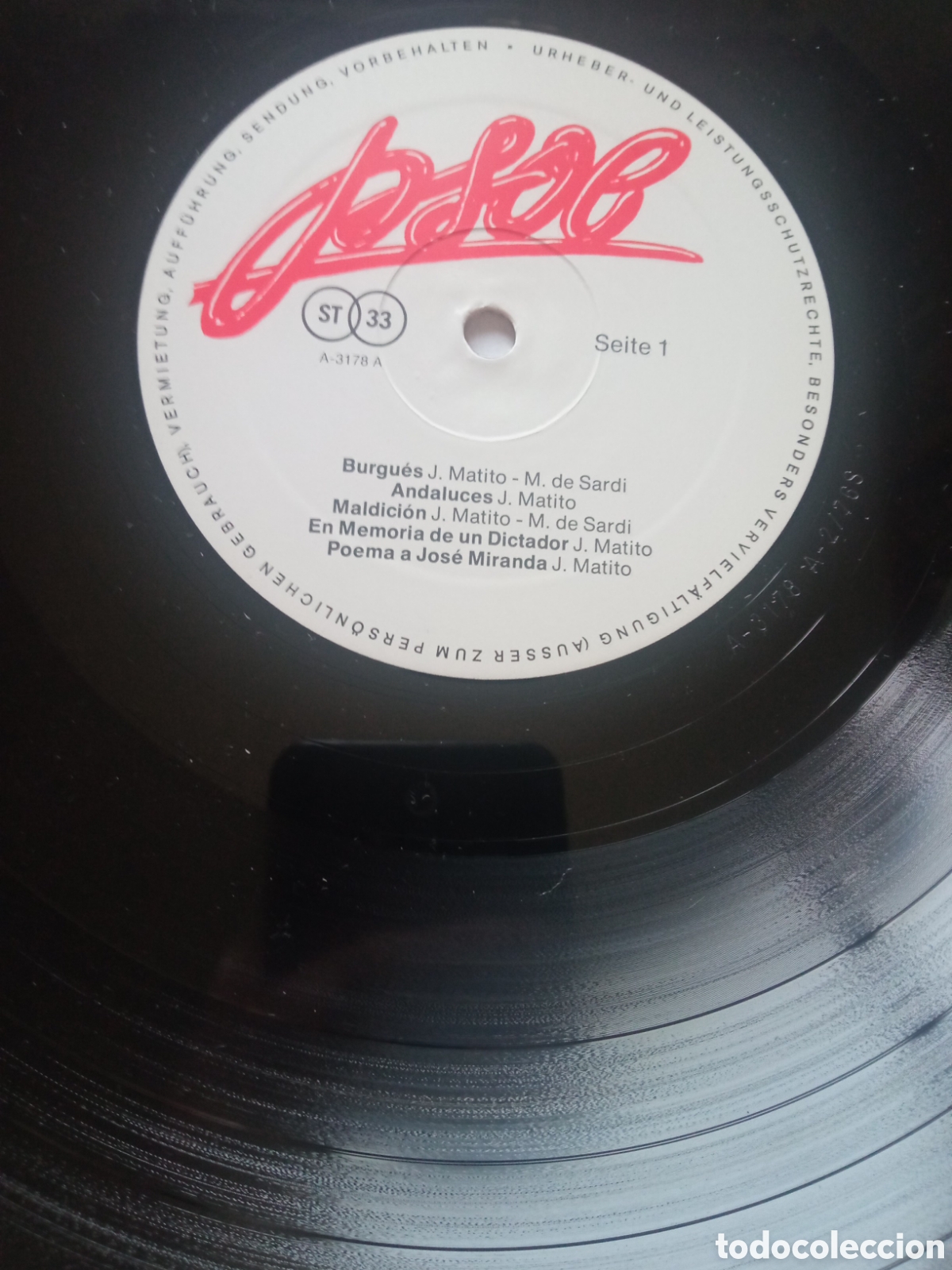 Discos de vinilo: Julio Matito - Salud Vinilo Lp - Foto 4