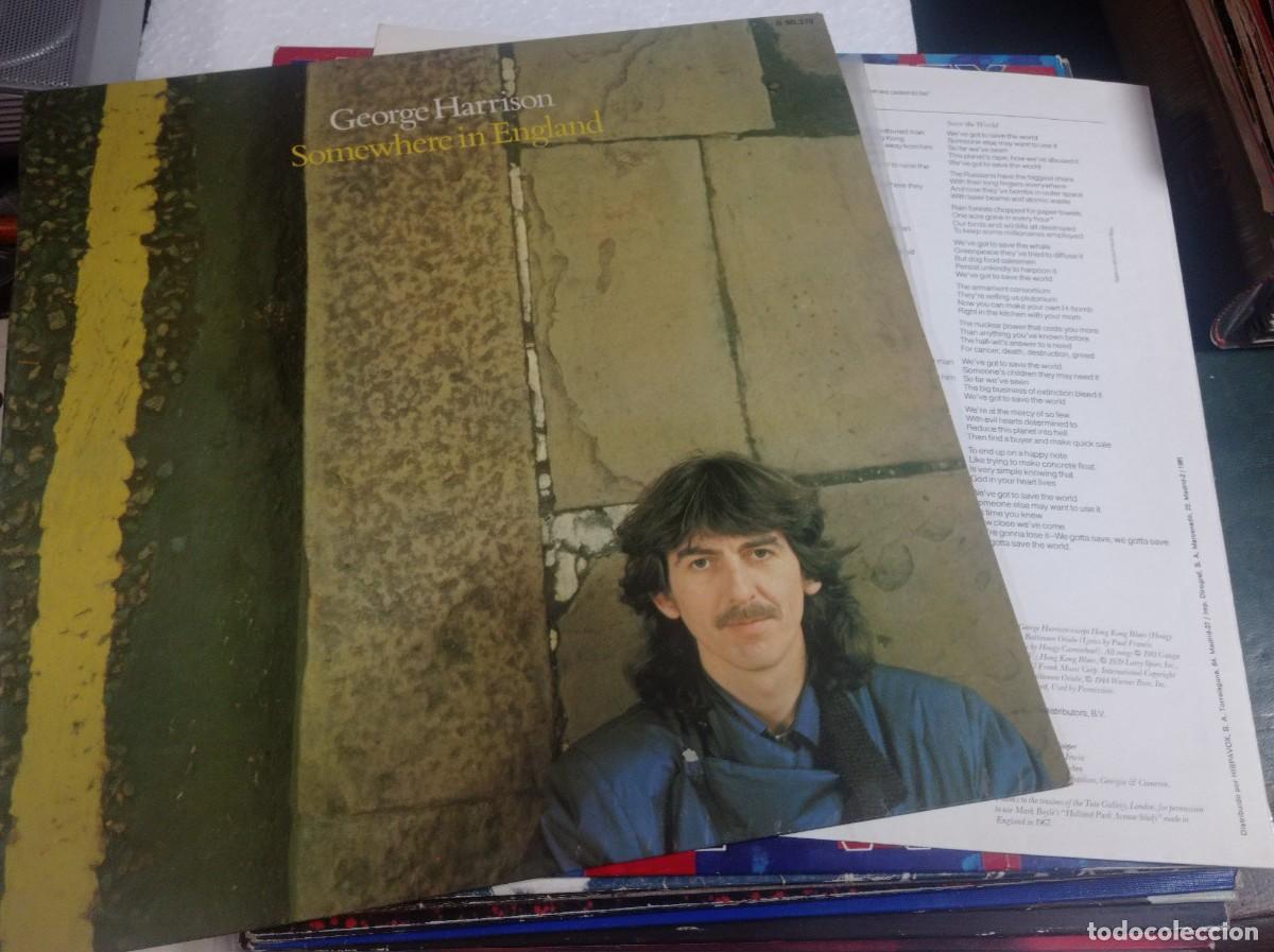 Discos de vinilo: Disco lp George Harrison Somewhere in England - Foto 1