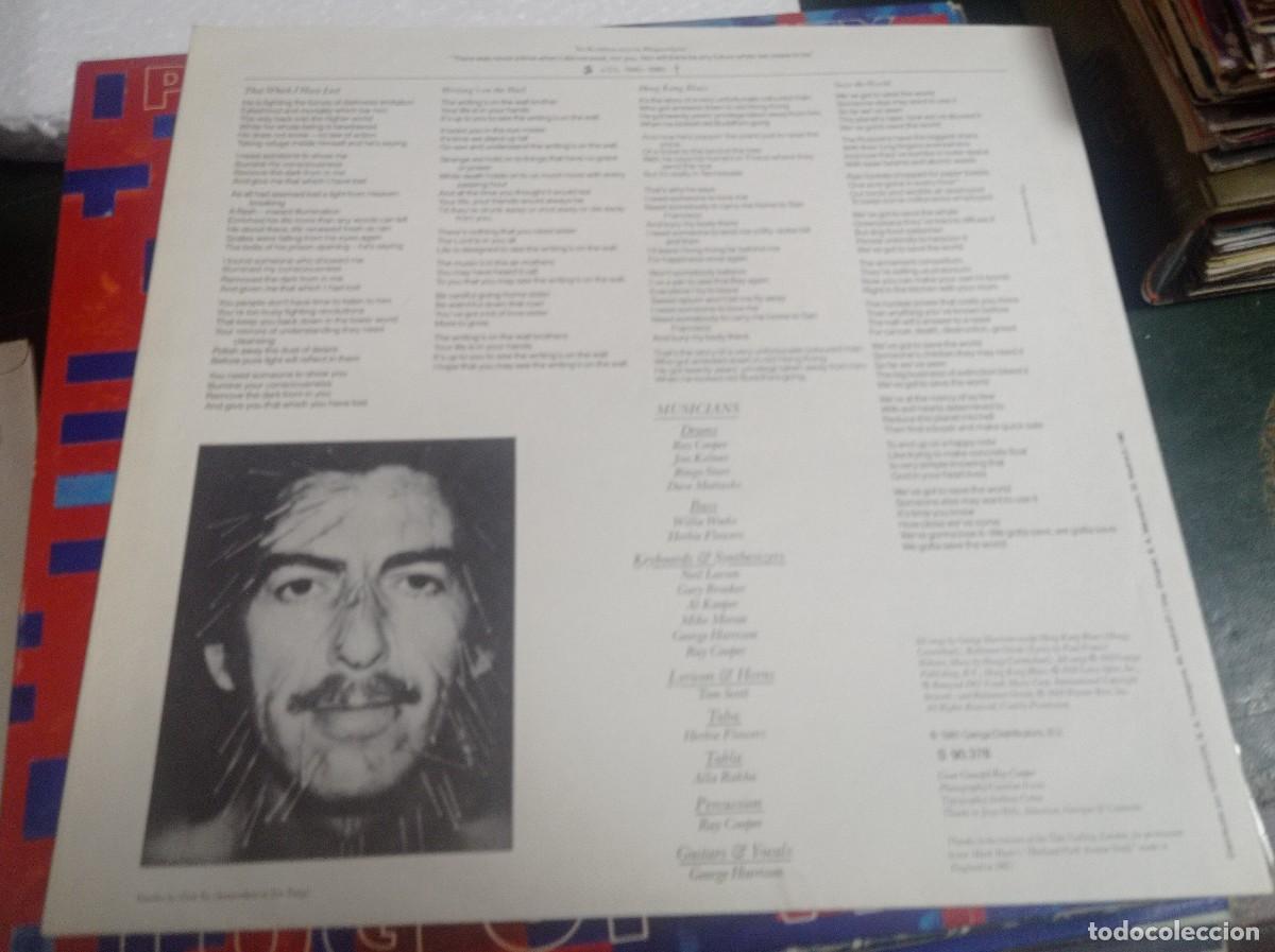 Discos de vinilo: Disco lp George Harrison Somewhere in England - Foto 2