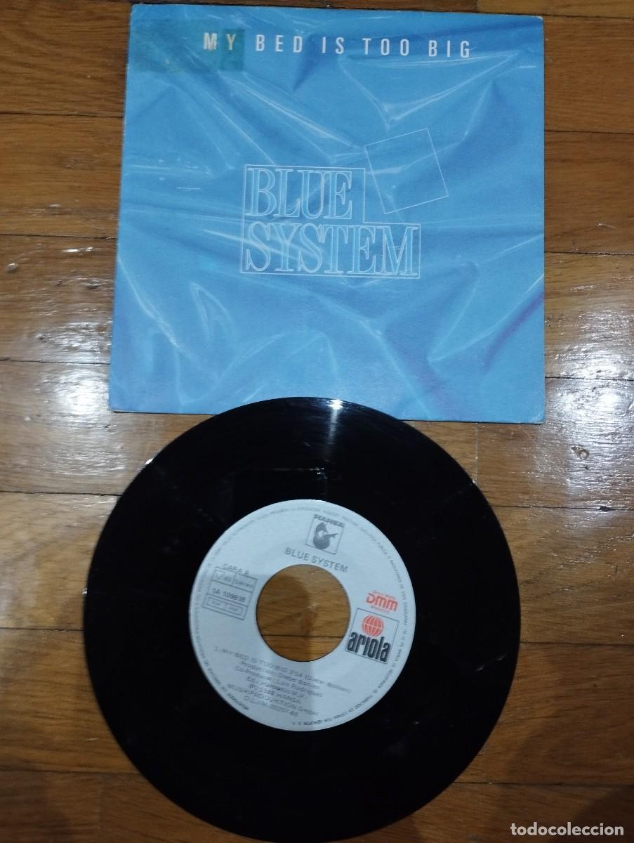 Discos de vinilo: BLUE SYSTEM - MY BED IS TOO BIG - SINGLE 1988 - Foto 1