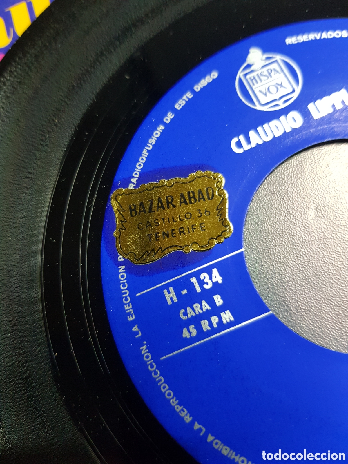 Discos de vinilo: Single 7&rdquo; Claudio Lippi 1966 El hombre de paja. - Foto 4