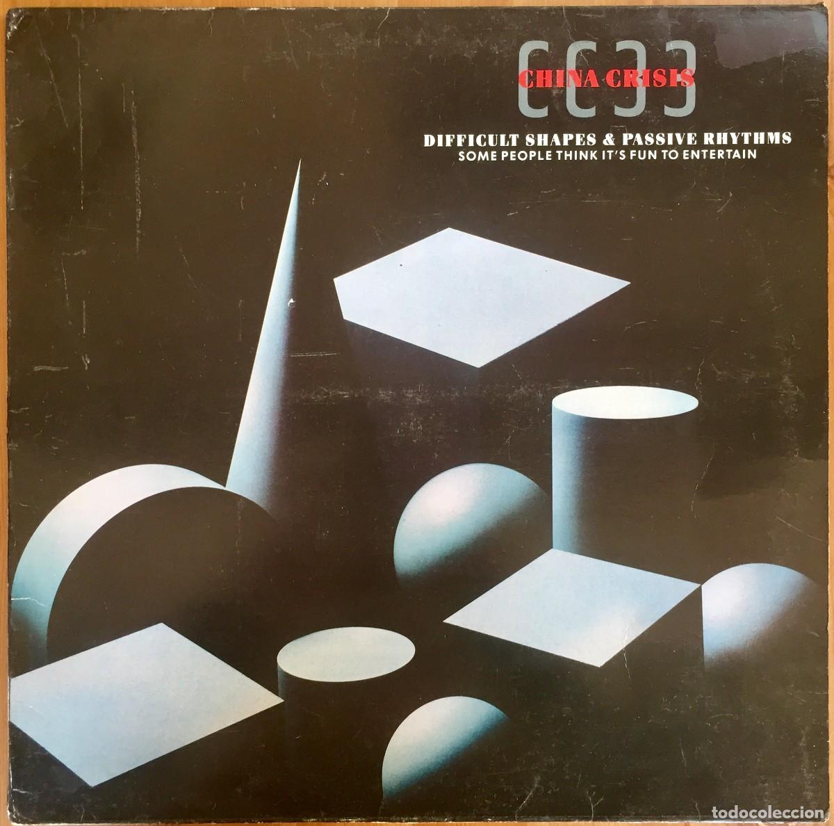 Discos de vinilo: CHINA CRISIS : DIFFICULT SHAPES & PASSIVE RHYTHMS [VIRGIN - ESP 1982] LP - Foto 1