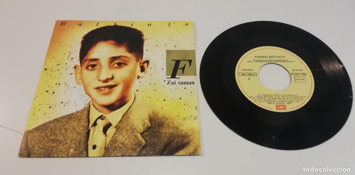 Vinyl-Schallplatten: S7-Battiato - Zai Saman (7&rdquo;, Single) - PORT PORT VG DISC VG