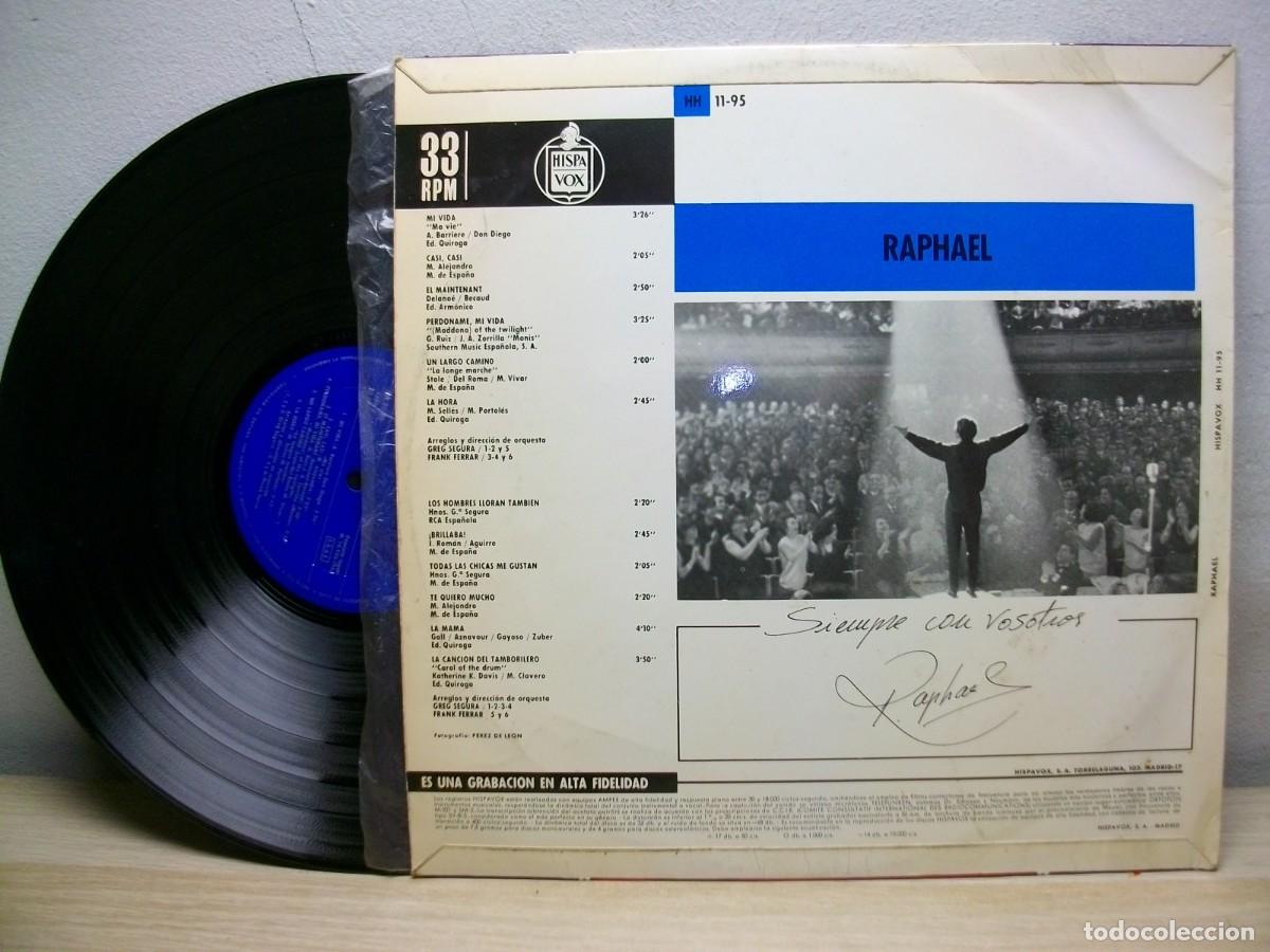Discos de vinilo: Raphael &ndash; Raphael LP 1965 - Foto 2