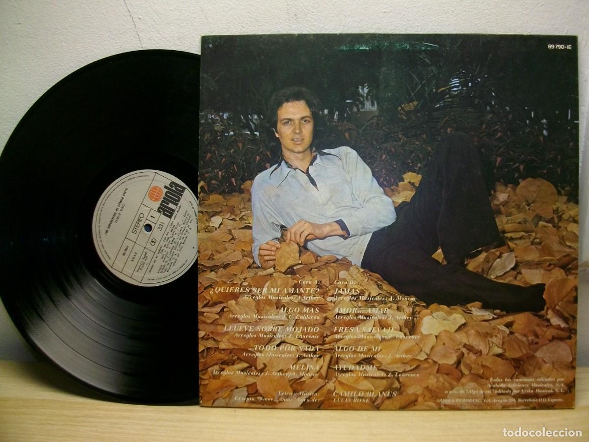 Discos de vinilo: Camilo Sesto &ndash; Superexitos LP - Foto 2