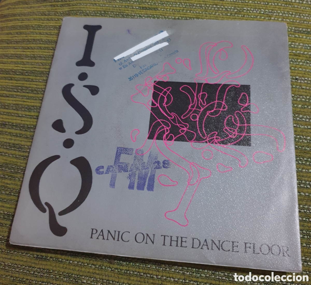 Discos de vinilo: I.S.Q. - PANIC ON THE DANCE FLOOR - Foto 1