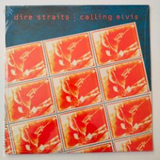 Discos de vinilo: DIRE STRAITS- CALLING ELVIS- EUROPE MAXI SINGLE 1991- SEALED FACTORY- PRECINTADO.