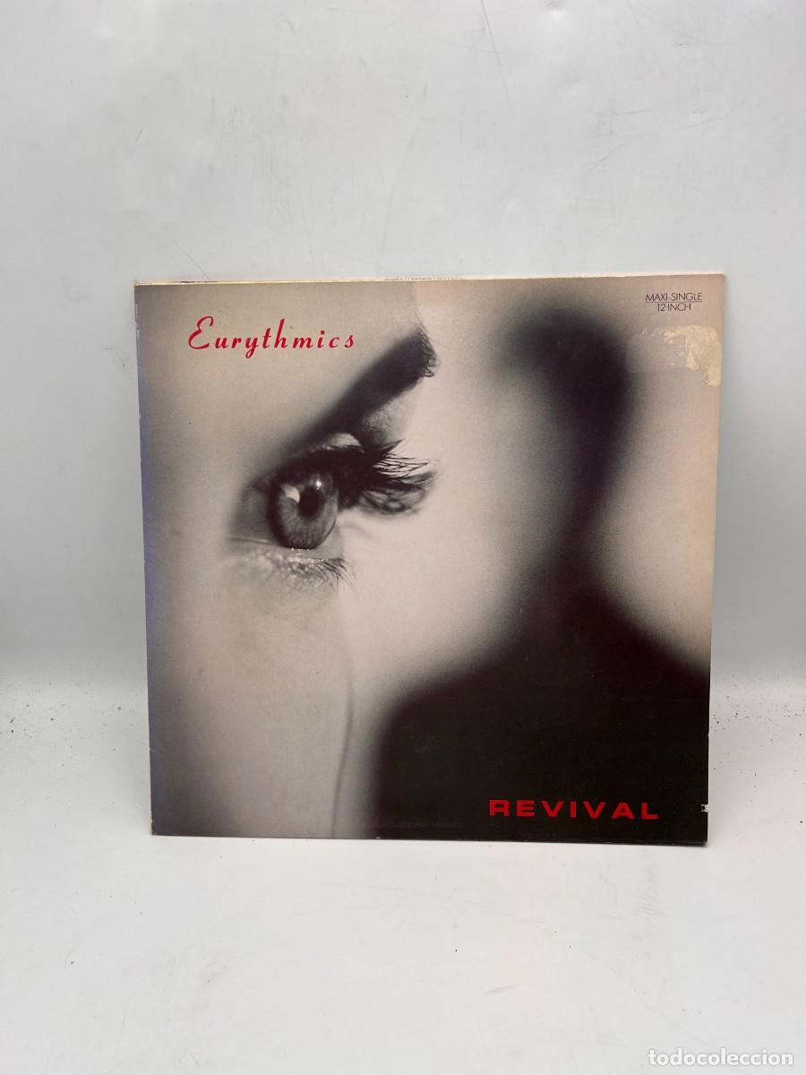 Discos de vinilo: MAXI-SINGLE. REVIVAL - EURYTHMICS. RCA. 1989 - Foto 1