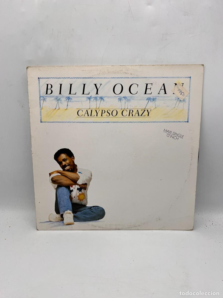 Discos de vinilo: MAXI SINGLE. BILLY OCEAN - CALYPSO CRAZY. 1988 - Foto 1