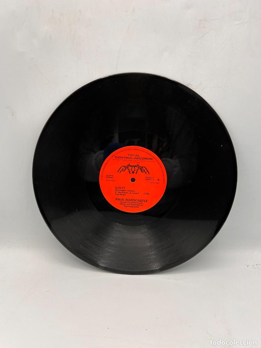 Discos de vinilo: MAXI SINGLE. PAUL HARDCASTLE - GUILTY. TOTAL CONTROL RECORDS. - Foto 2