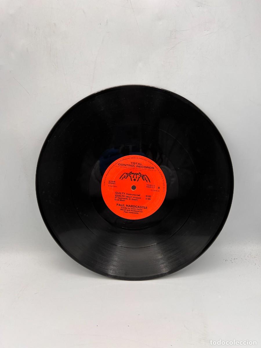 Discos de vinilo: MAXI SINGLE. PAUL HARDCASTLE - GUILTY. TOTAL CONTROL RECORDS. - Foto 3