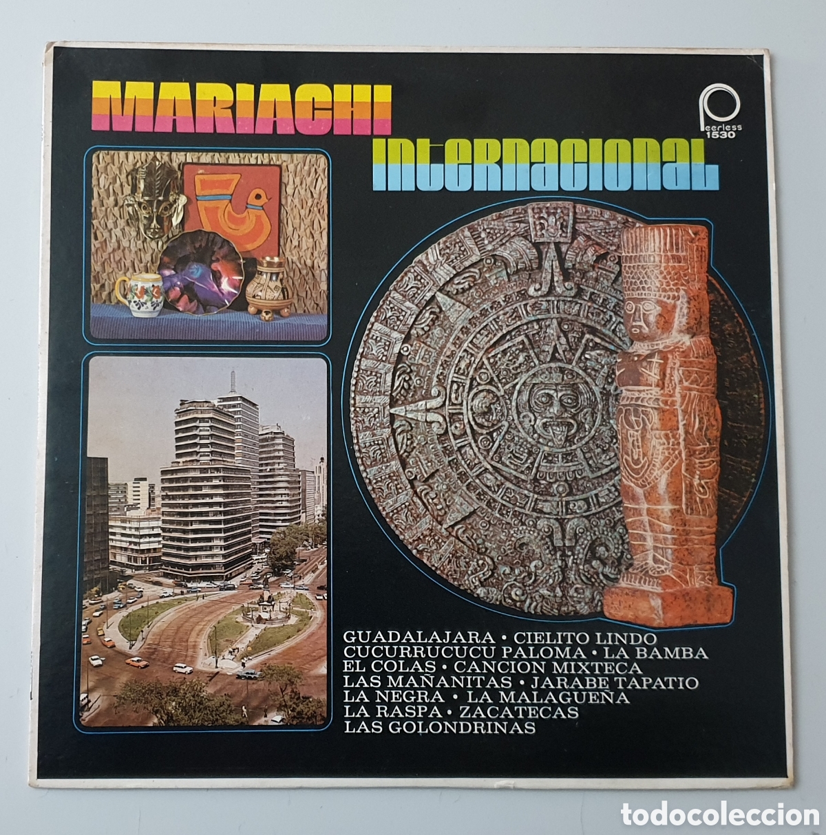 Vinyl records: LP MARIACHI INTERNACIONAL (M&eacute;xico - Peerless - 1970) COMO NUEVO!!