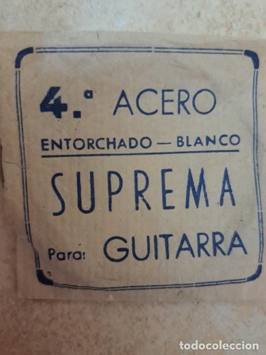 Discos de vinilo: Sobre de cuerda de guitarra SUPREMA - Foto 1