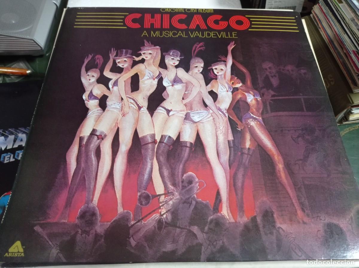 Discos de vinilo: Disco lp Chicago (1975 original Broadway cast) - Foto 1