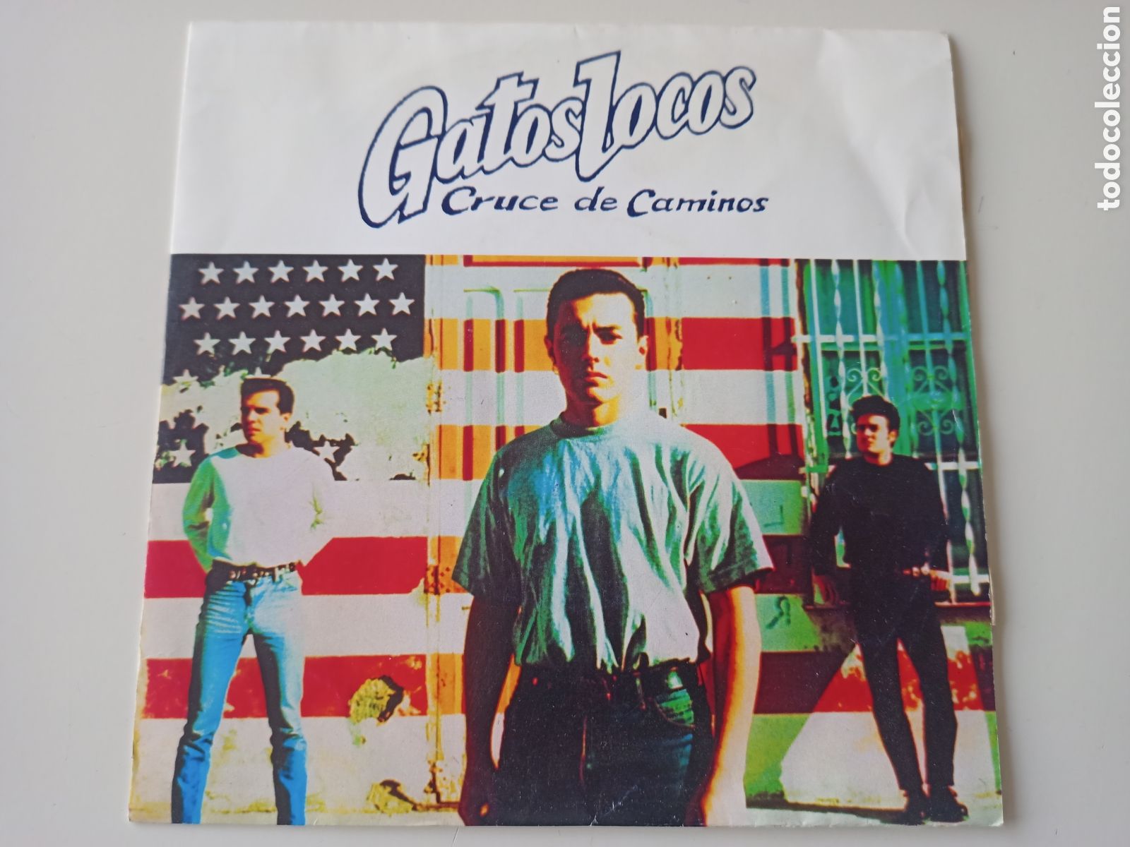 Discos de vinilo: Gatos Locos - Cruce de caminos - Foto 1