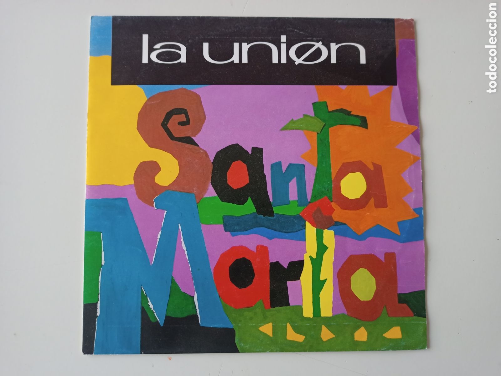 Discos de vinilo: La Uni&oacute;n - Santa Mar&iacute;a - Foto 1