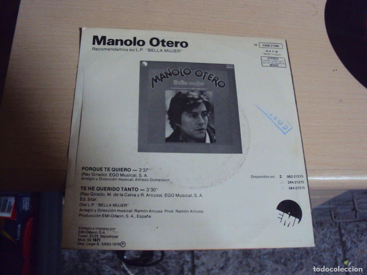 Discos de vinilo: MANOLO OTERO - Foto 2