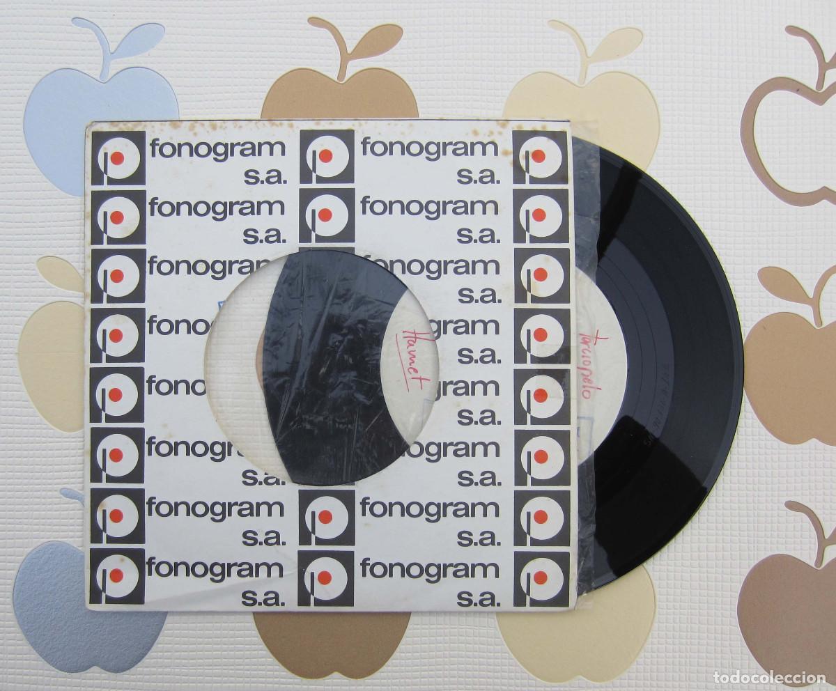 Discos de vinilo: DISCO SINGLE VINILO TERCIOPELO - HAMLET - Foto 1