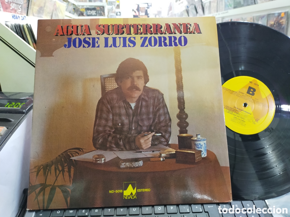 Dischi in vinile: Jos&eacute; Luis zorro LP agua subterr&aacute;nea carpeta doble 1978 en perfecto estado