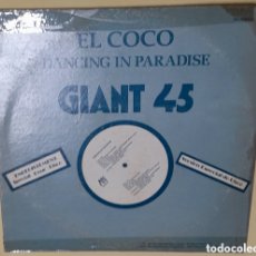 Discos de vinilo: EL COCO - DANCING IN PARADISE + 1 - AVI RECORDS USA 1978. Lote 393900839