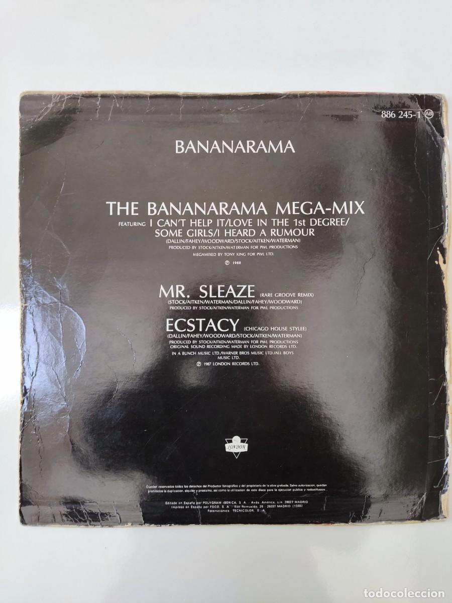 Discos de vinilo: Bananarama - Wow megamix - Foto 2