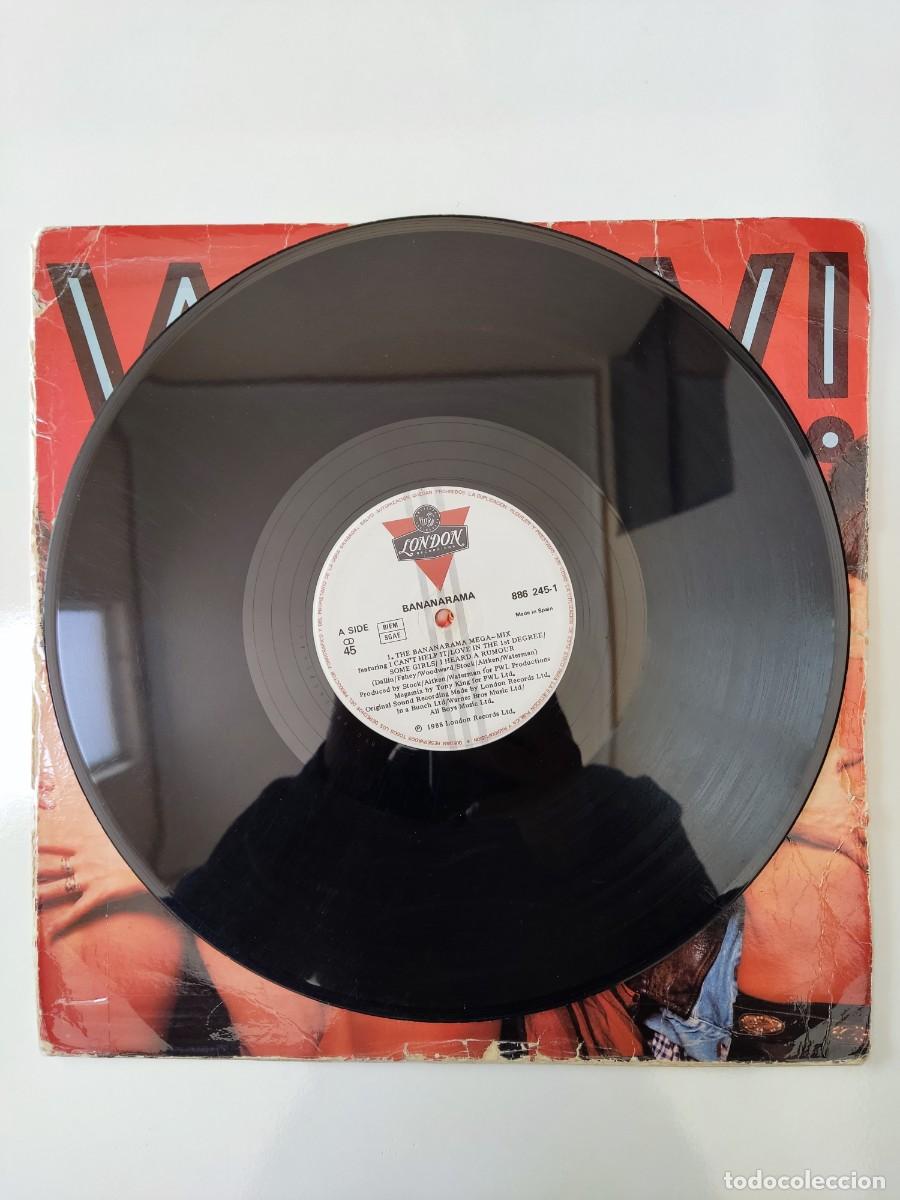 Discos de vinilo: Bananarama - Wow megamix - Foto 3