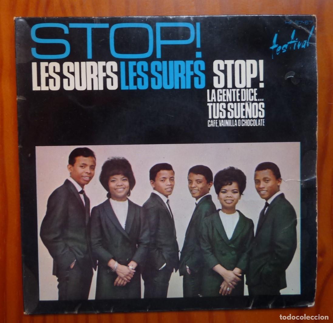Discos de vinilo: LES SURFS / STOP+3 / 1965 / EP - Foto 1