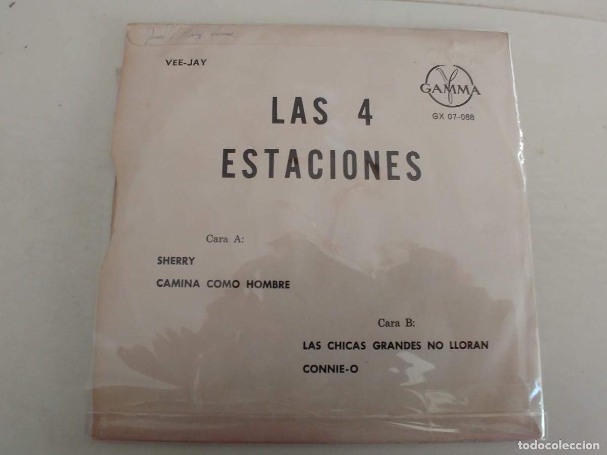 Discos de vinilo: LAS 4 ESTACIONES-EP SHERRY +3 - Foto 2