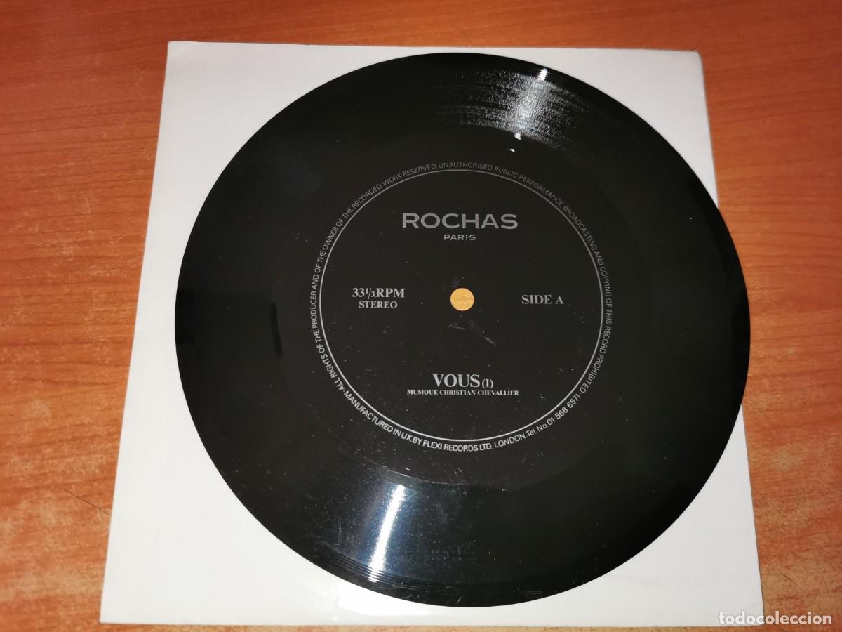 Vinyl-Schallplatten: CHRISTIAN CHEVALLIER Vous 7&rdquo; FLEXI DISC VINILO PROMO ROCHAS PARIS CONTIENE 2 TEMAS