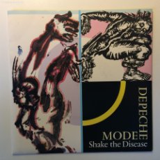 Discos de vinilo: DEPECHE MODE ‎– SHAKE THE DISEASE / FLEXIBLE , UK 1985 MUTE. Lote 394153424