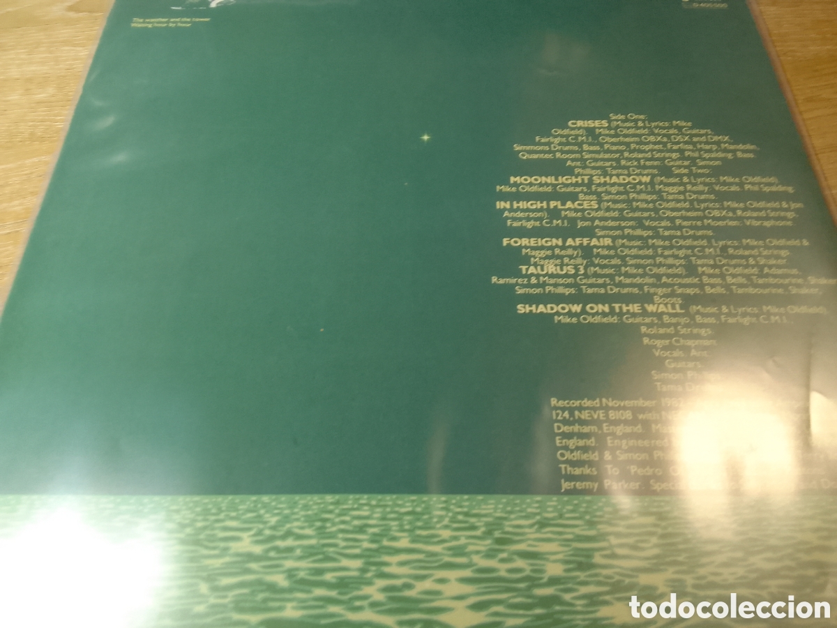 Discos de vinilo: MIKE OLDFIELD CRISES - Foto 2