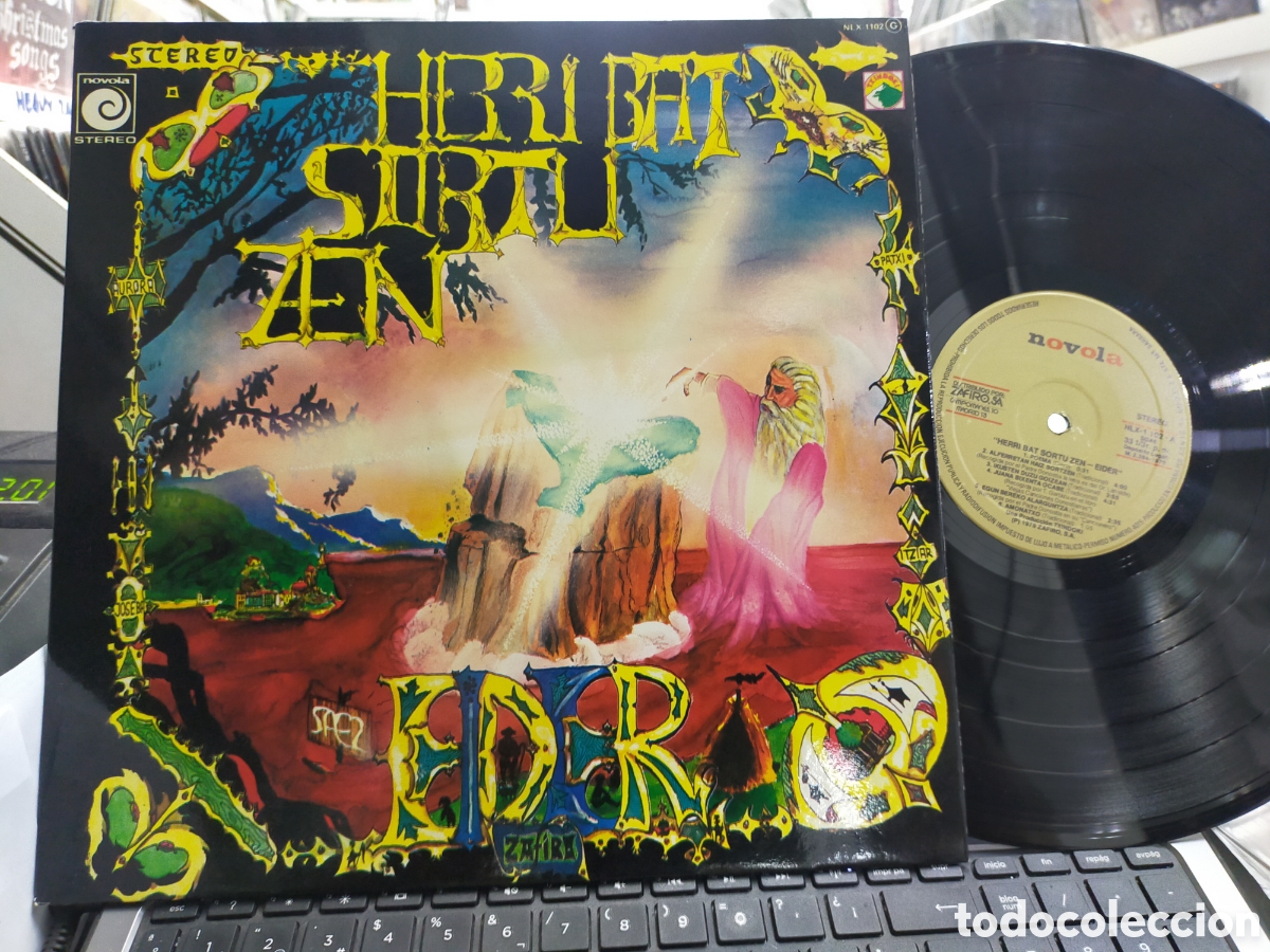 Disques de vinyle: Herri bat sortu zen LP eider 1978 carpeta doble en perfecto estado
