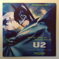 Discos de vinilo: U2 - HOLD ME, THRILL ME, KISS ME, KILL ME / ELLIOT GOLDENTHAL - THEMES FROM BATMAN FOREVER ,UK 1995