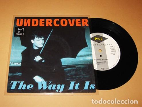 Discos de vinilo: UNDERCOVER - THE WAY IT IS - SINGLE - 1993 - HIT ORIGINAL DE BRUCE HORNSBY