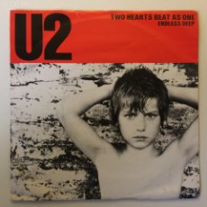 Discos de vinilo: U2 ‎– TWO HEARTS BEAT AS ONE / ENDLESS DEEP , UK 1983 ISLAND RECORDS. Lote 394175539