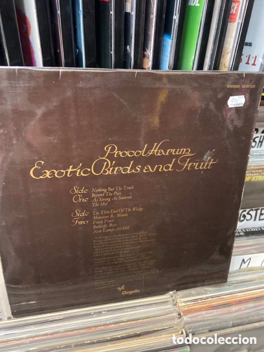 Discos de vinilo: Exotic, birds and fruit Procol Harum - Foto 2