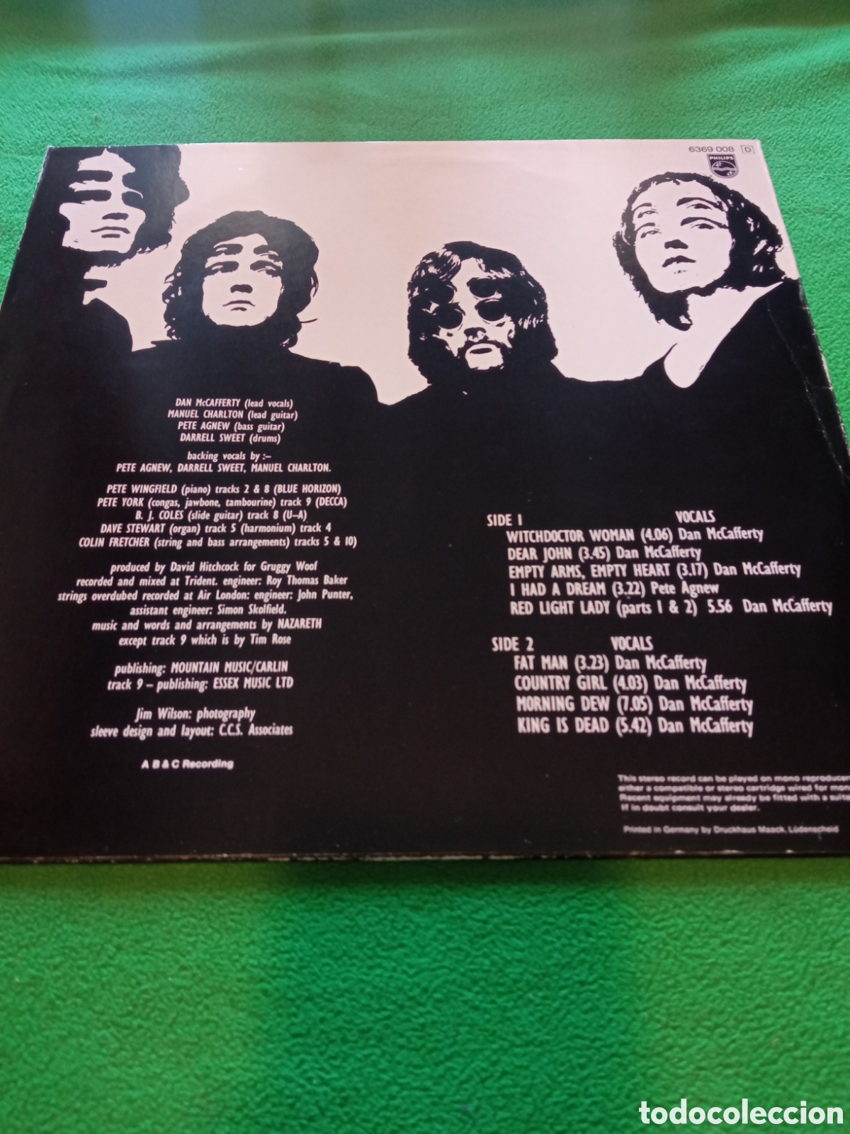 Discos de vinilo: Nazareth - Same Vinilo Lp - Foto 2