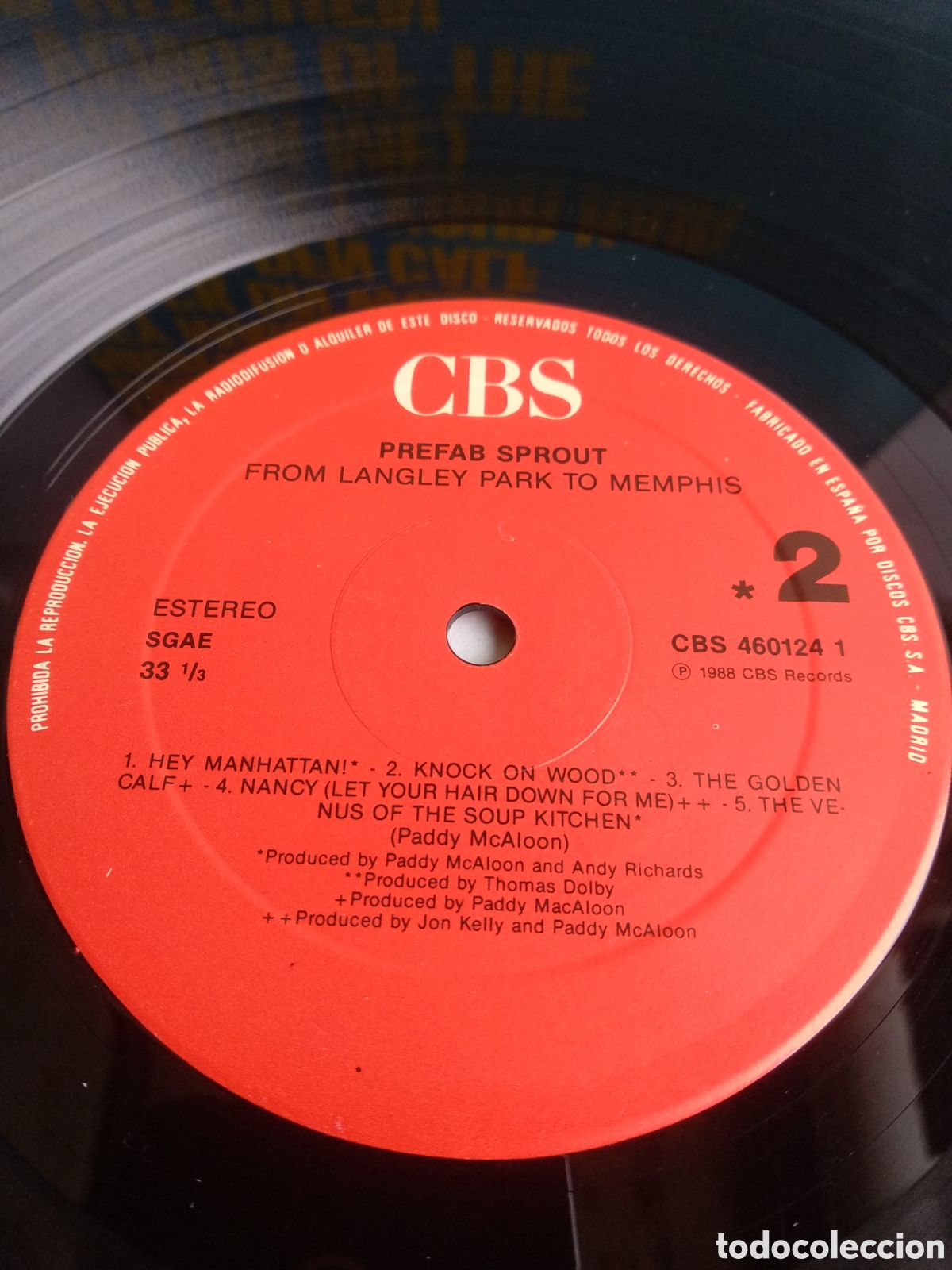 Discos de vinilo: *LEVEL 42, WORLD MACHINE, SPAIN, 1985, LC.4 - Foto 4