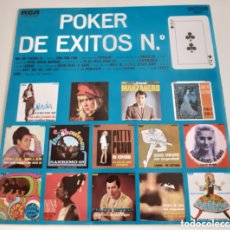 Discos de vinilo: POKER DE ÉXITOS, PATTY PRAVO, NINA SIMONE, VARTAN, NADA, MANZANERO