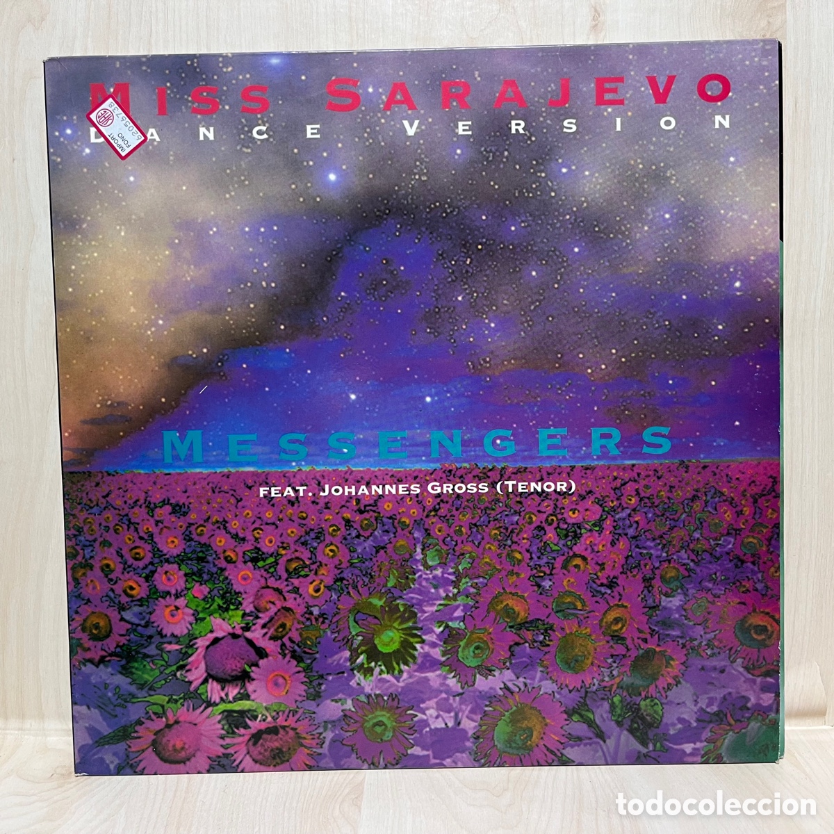 Discos de vinilo: Messengers - Miss Sarajevo (12&rdquo;) - Foto 1